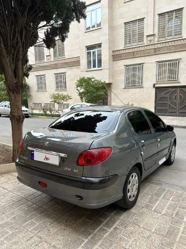 206 sd v8 95|خودرو سواری و وانت|مشکین‌دشت, |دیوار