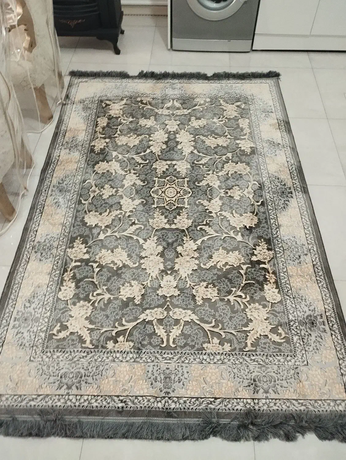 دو عدد گلیم فرش چهار متری سالم و تمیز|فرش|نظرآباد, شهرک سید جمال الدین|دیوار