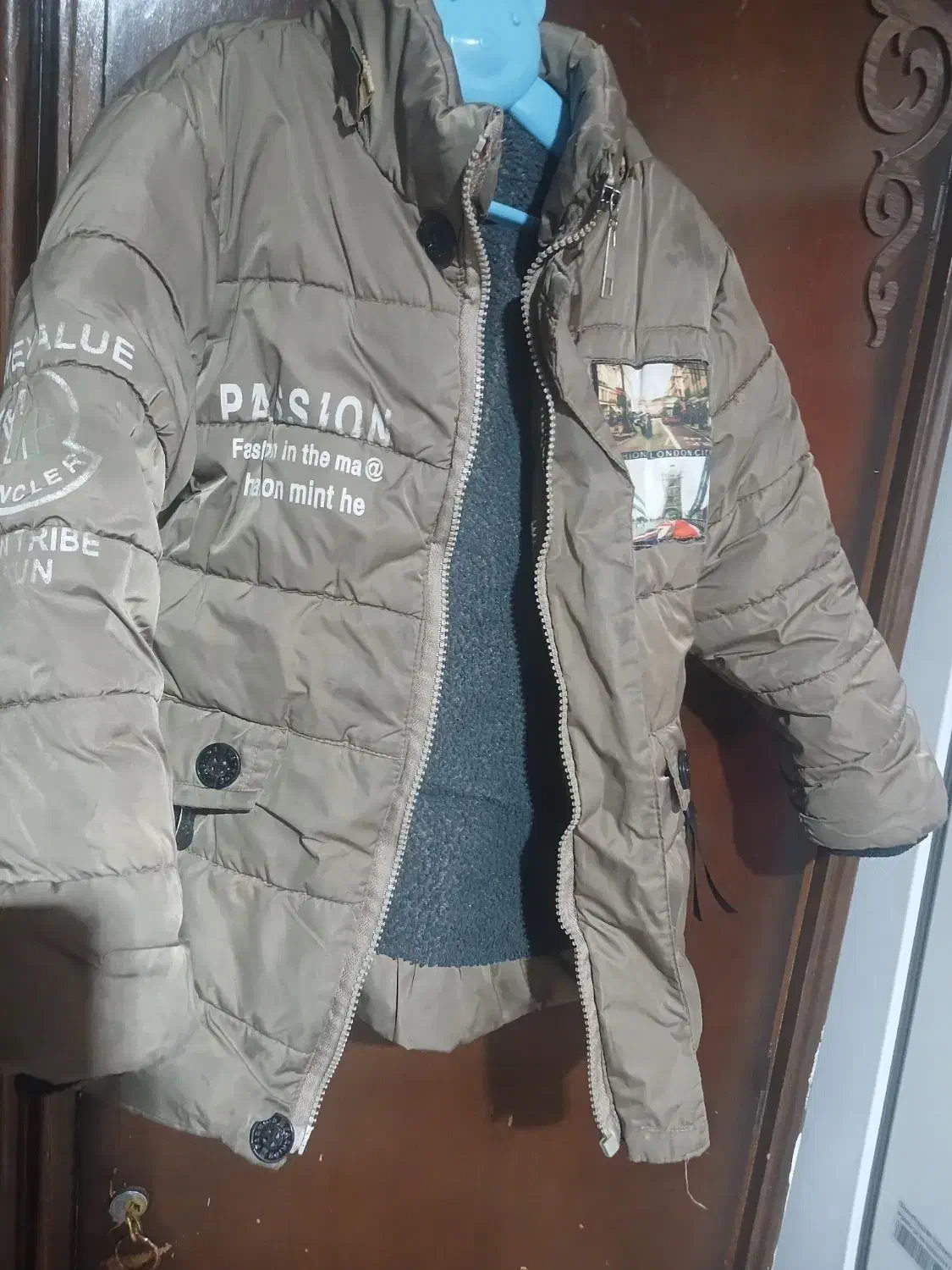 کاپشن پسرانه|کفش و لباس بچه|قم, حمام تالار|دیوار