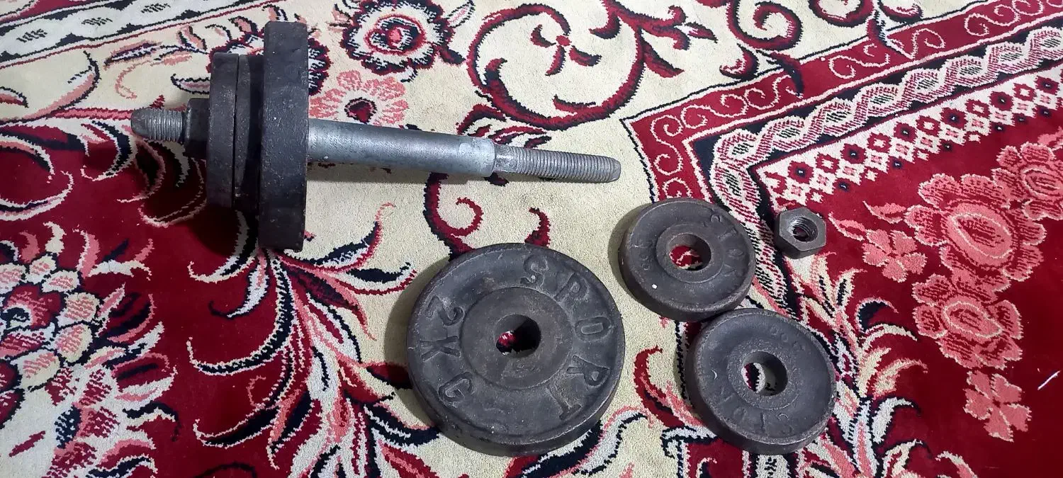 دمبل شیش کیلویی|تجهیزات ورزشی|ماهدشت, |دیوار