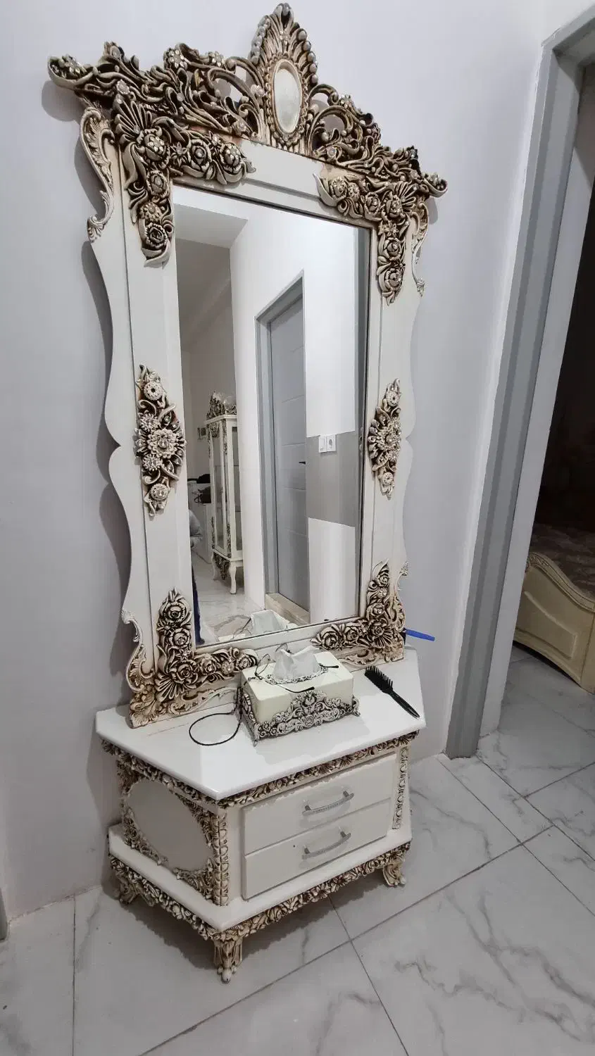 آیینه و ویترین|بوفه، ویترین، کنسول|فشاپویه, |دیوار