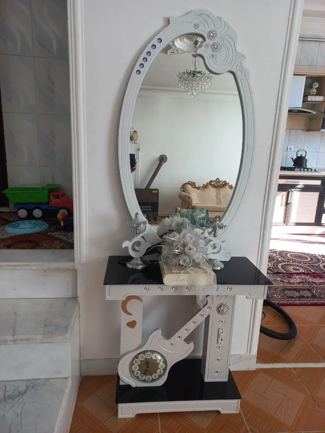 آینه کنسول نو|بوفه، ویترین، کنسول|جلفا, |دیوار