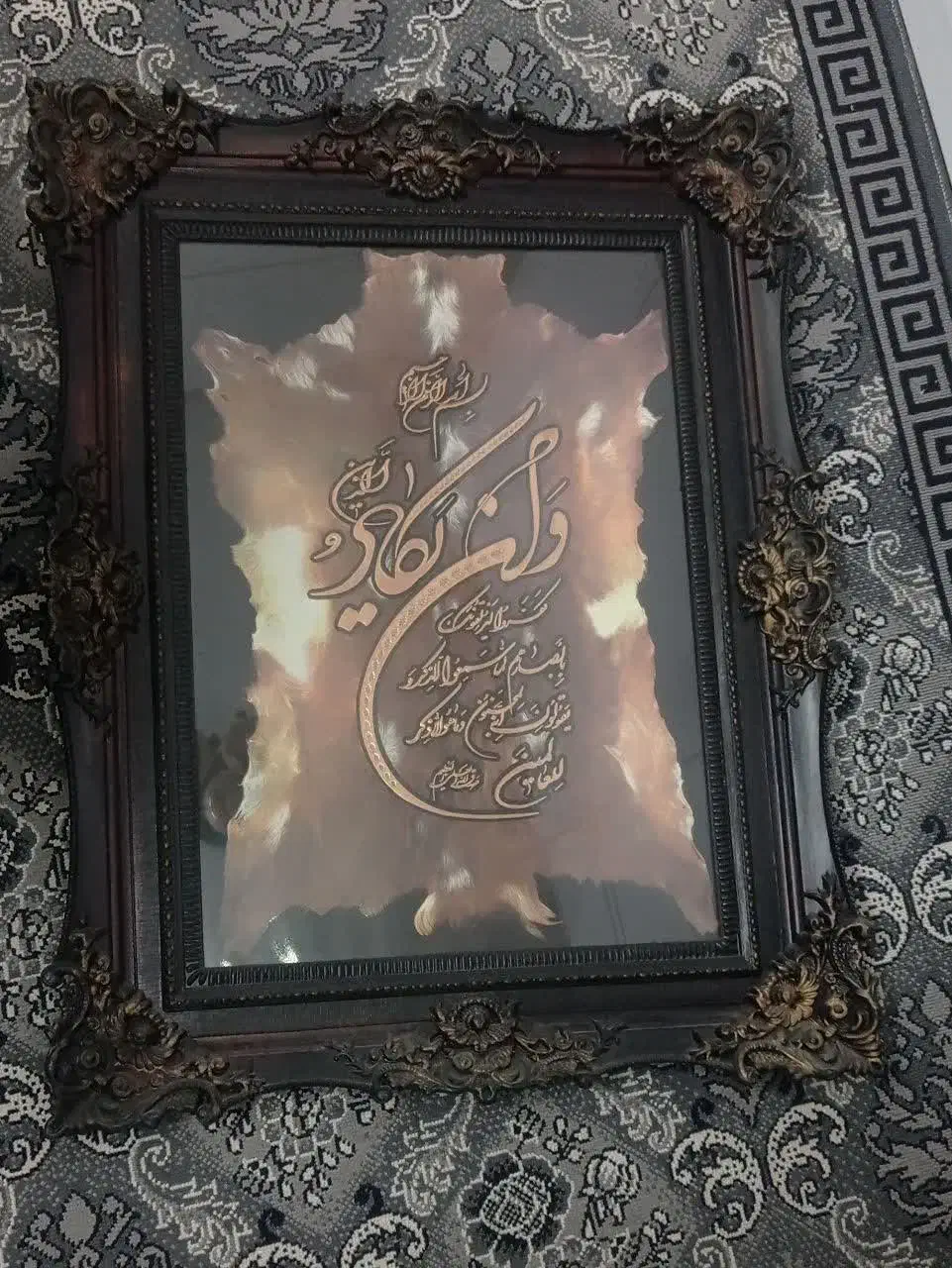 تابلو وان یکاد|تابلو، نقاشی، عکس|پاکدشت, پاکدشت (مامازند)|دیوار