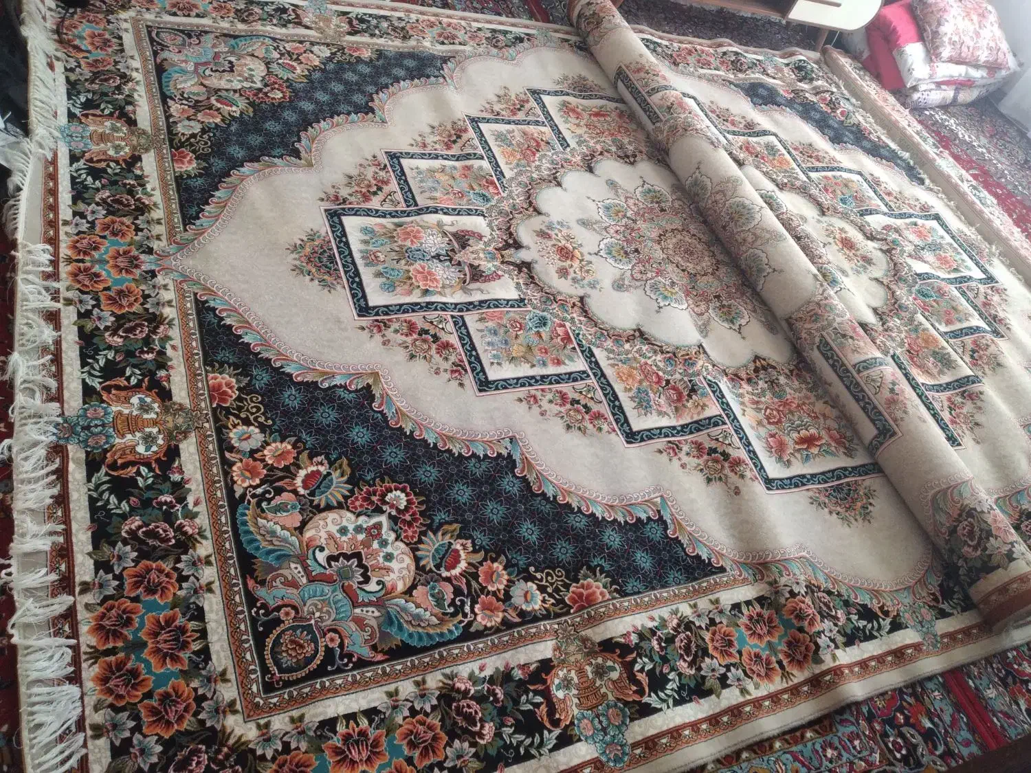 یک جفت قالی ۳/۴درحدنو۲۷۰۰۰۰۰تومان|فرش|شیروان (خراسان), |دیوار