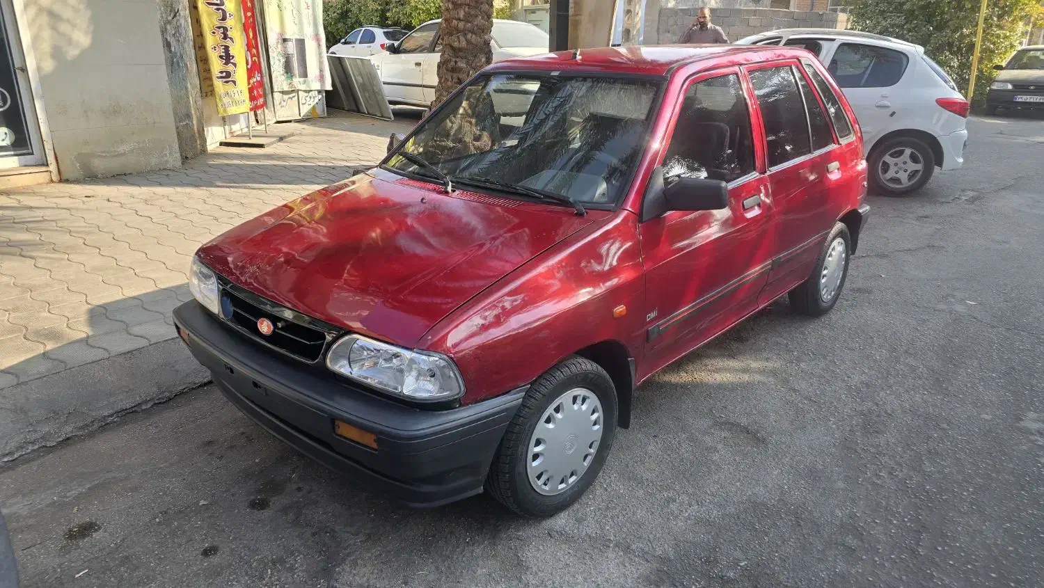 هاچبک مدل ۸۸ آلبالویی|خودرو سواری و وانت|طبس, |دیوار