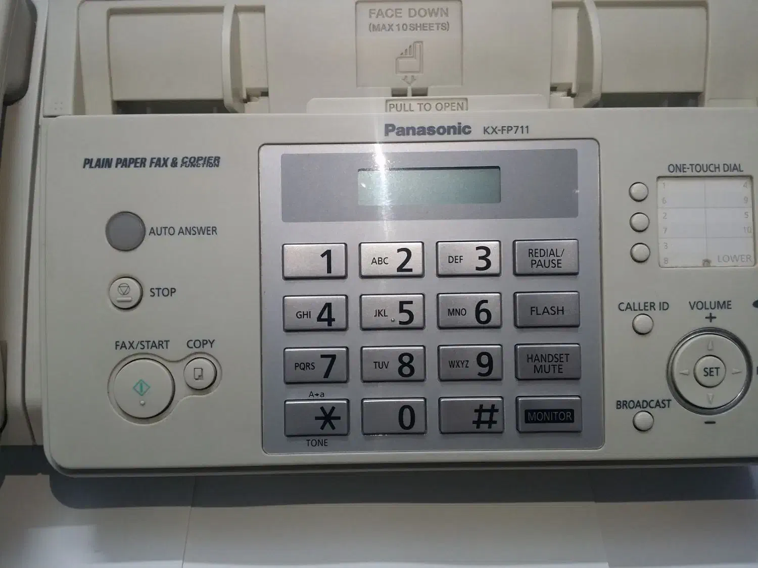 فکس پاناسونیک مدلKX-FP711سالم و نو.میدان منیریه.حر|پرینتر، اسکنر، کپی، فکس|تهران, منیریه|دیوار