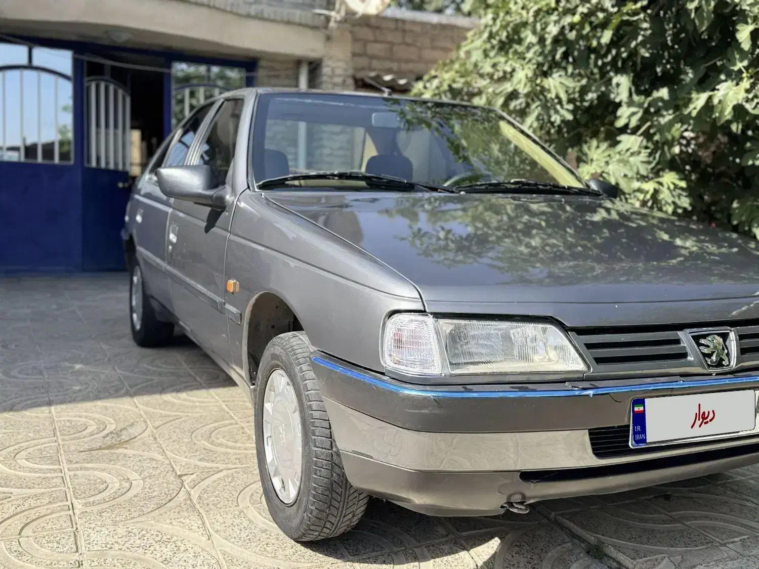 405 خاکستری ۹۱ دوگانە کارخانە|خودرو سواری و وانت|اشنویه, |دیوار