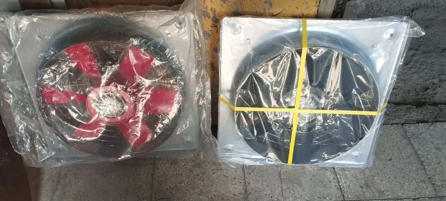 فن هواکش با قاب ۵۰در۵۰ تکفاز صنعتی|پنکه و تصفیهکنندهٔ هوا|خاوران, |دیوار