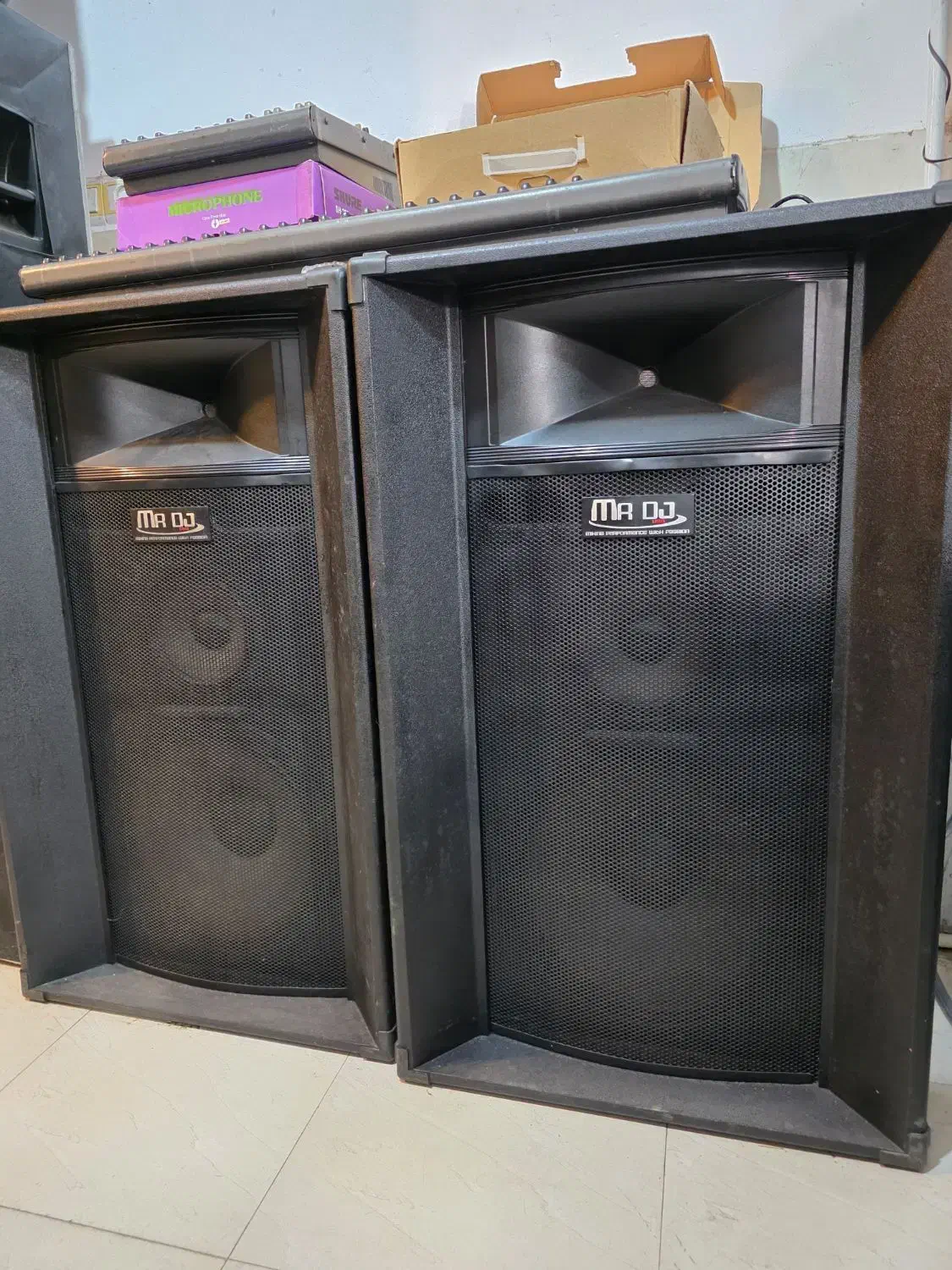 اسپیکر mr DJ 3way|سیستم صوتی خانگی|سلمان‌شهر, |دیوار