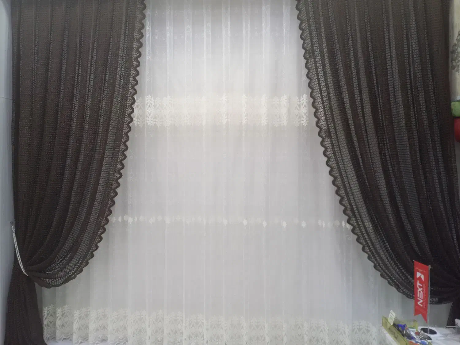 پرده تور گلدار و کناره ها تور اسپورت فقط ۳۹۰۰|پرده، رانر، رومیزی|اصفهان, رزمندگان|دیوار