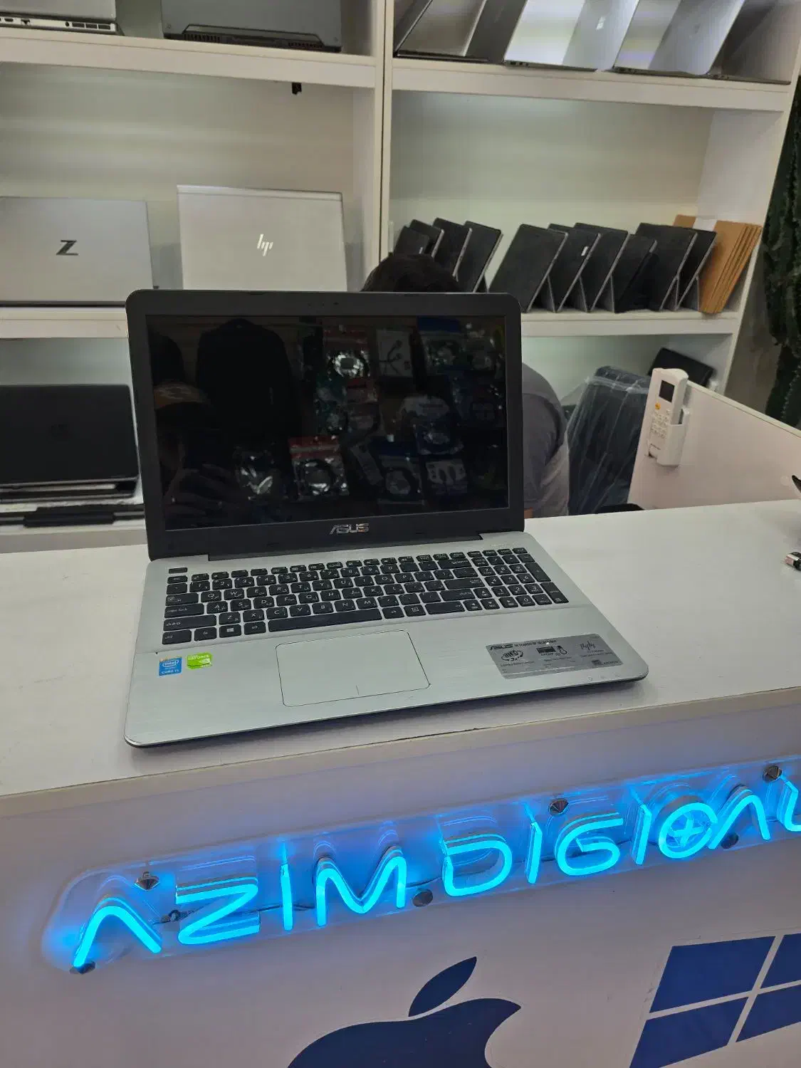 لپتاپ ایسوس i5 گرافیک مجزا ۲گیگ ssd|رایانه همراه|رشت, دیلمان|دیوار