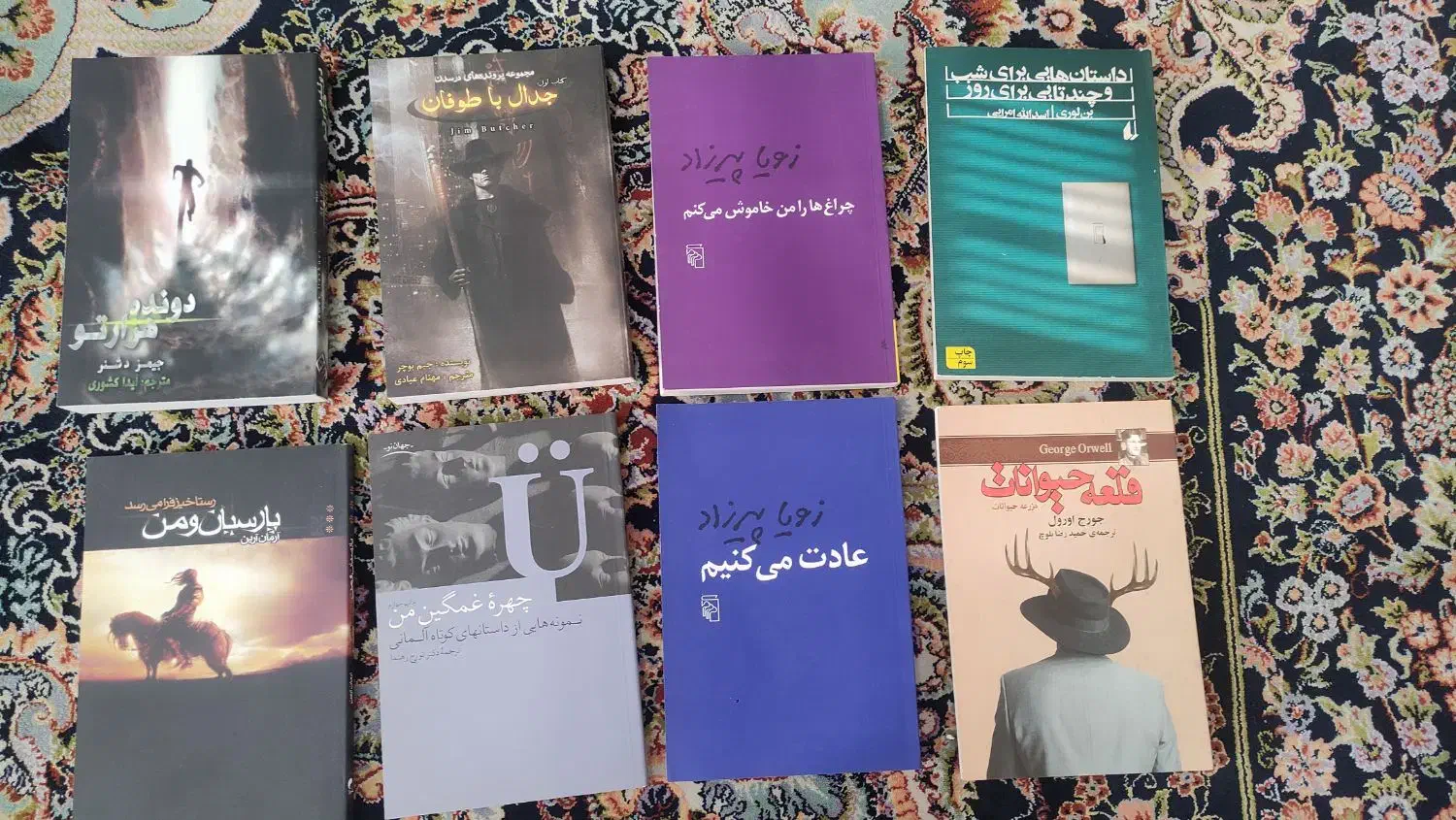 تعدای کتاب رمان/داستان/ادبی/شعر|کتاب و مجله ادبی|تهران, توحید|دیوار