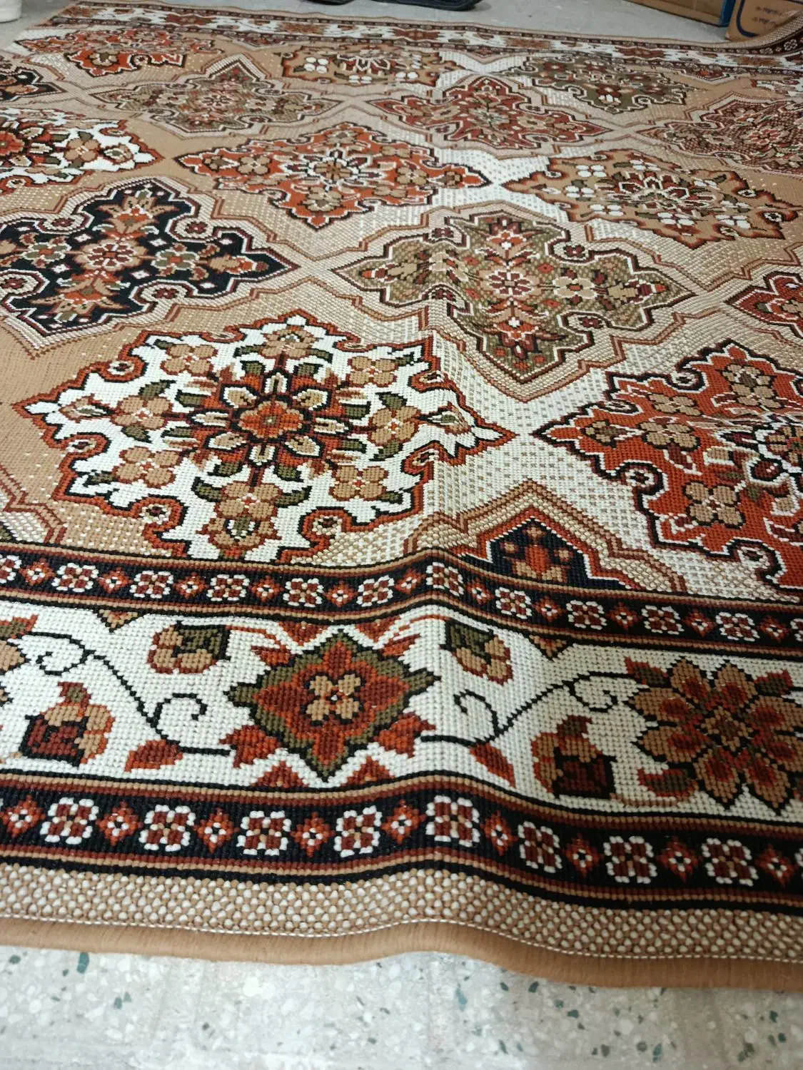 گلیم ۱.۵در۱.۷۵نو|گلیم، جاجیم، گبه|قم, نیروگاه|دیوار