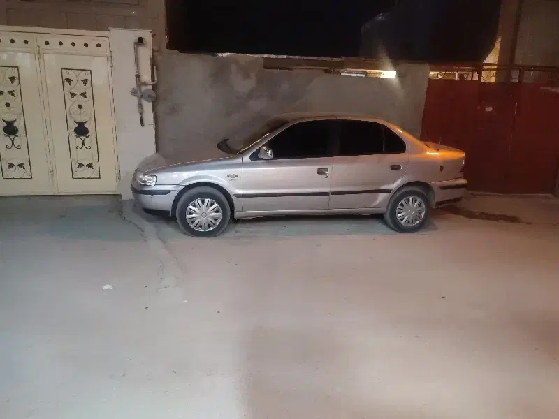 سمندنقره ایی دوگانه کارخونه مدل ۸۵|خودرو سواری و وانت|یاسوج, |دیوار