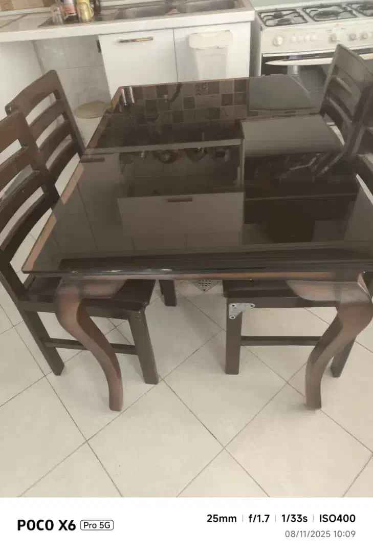 میز ناهارخوری ۴ نفره|میز و صندلی غذاخوری|قزوین, |دیوار