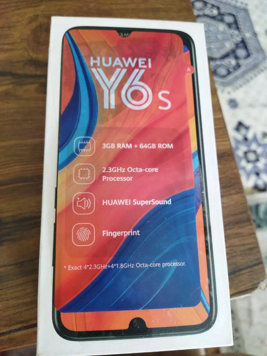 موبایل هواوی مدل Y6s رو کارتون گوشی مطالعه کنید|موبایل|شیراز, پانصد دستگاه ارتش|دیوار