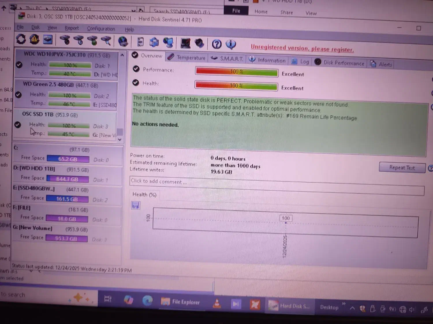 هارد ssd اوسکو|قطعات و لوازم جانبی رایانه|تهران, شهرک آسمان|دیوار
