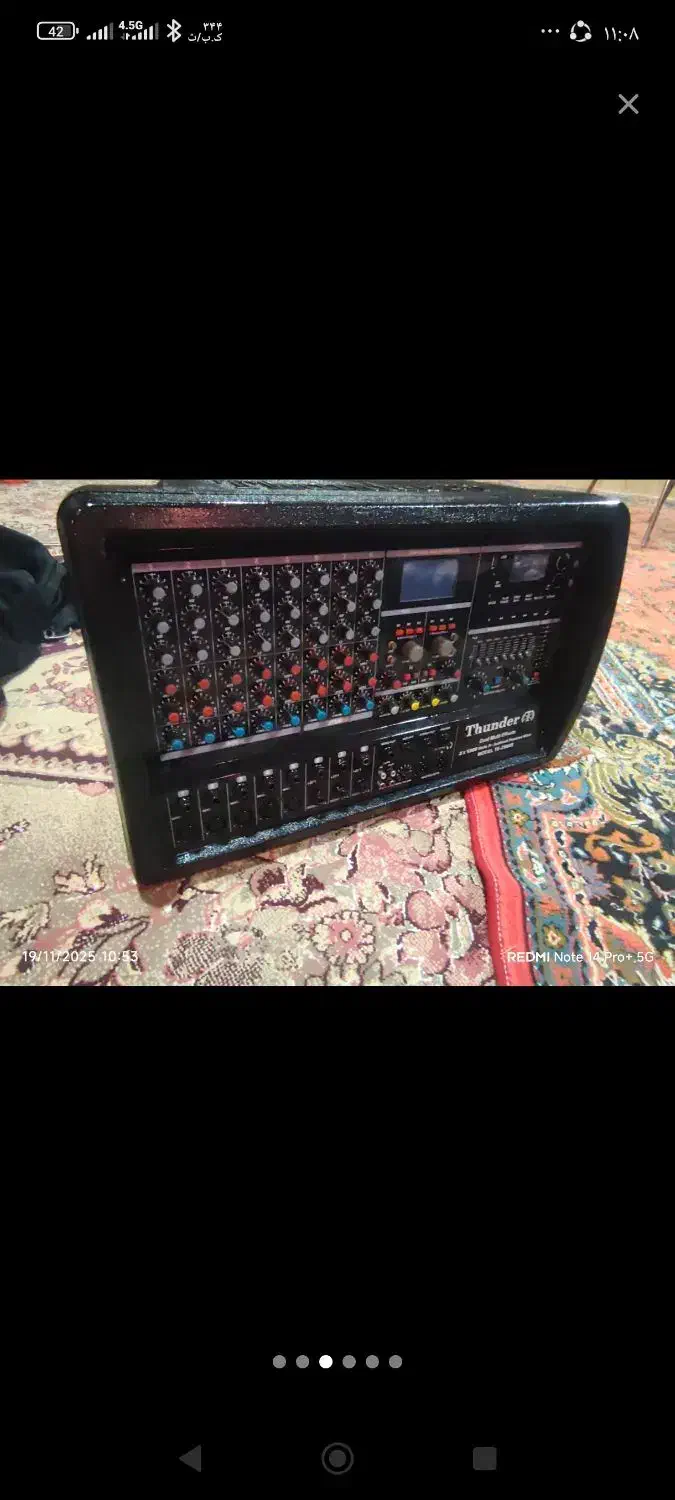 اکو آمپلی فایر تندر مدل TE-2500|صوتی و تصویری|شیراز, بهارستان|دیوار