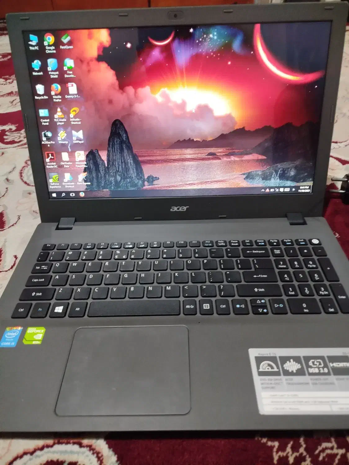 لپ تاپ ایسر acer E15|رایانه همراه|خاوران, |دیوار