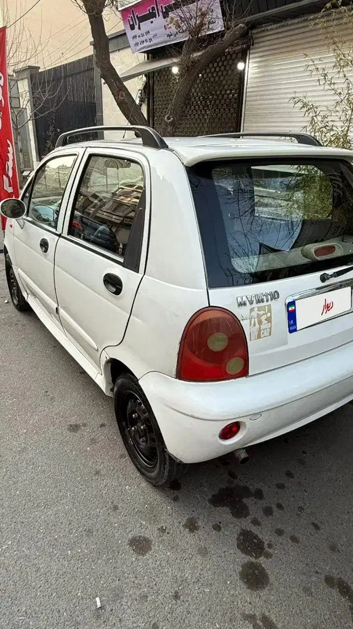 mvm 110 سفید مدل 93 / 4 سیلندر (خانگی)|خودرو سواری و وانت|کرج, عظیمیه|دیوار