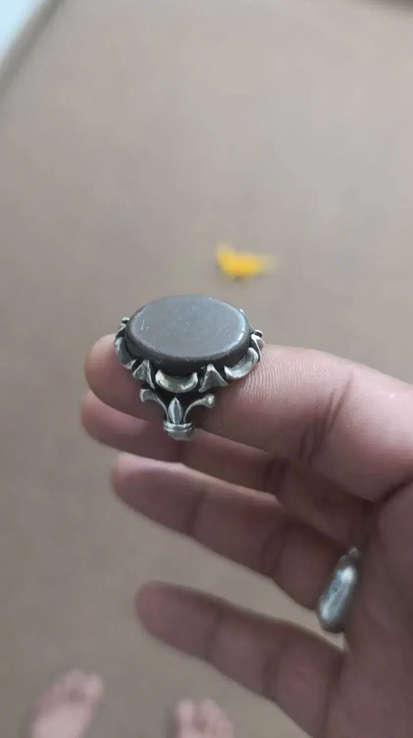 انگشتر نقره هبهاب|جواهرات|بندر کنگان, |دیوار