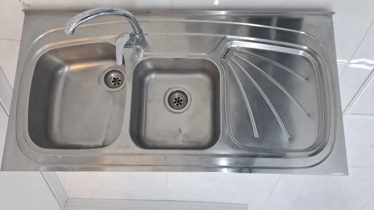 سینک ظرفشویی|آب‌چکان و نظم‌دهنده ظروف|فردیس, شهرک ارم|دیوار