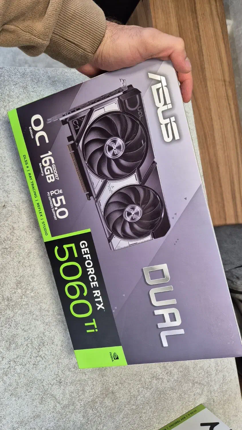 RTX 5060 TI 16GB DUAL|قطعات و لوازم جانبی رایانه|تبریز, |دیوار