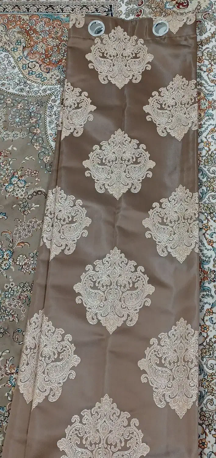 ۲عددپرده پانچ و پرده پلیسه وپرده پانج جنس تور|پرده، رانر، رومیزی|لاهیجان, بازکیاگوراب|دیوار