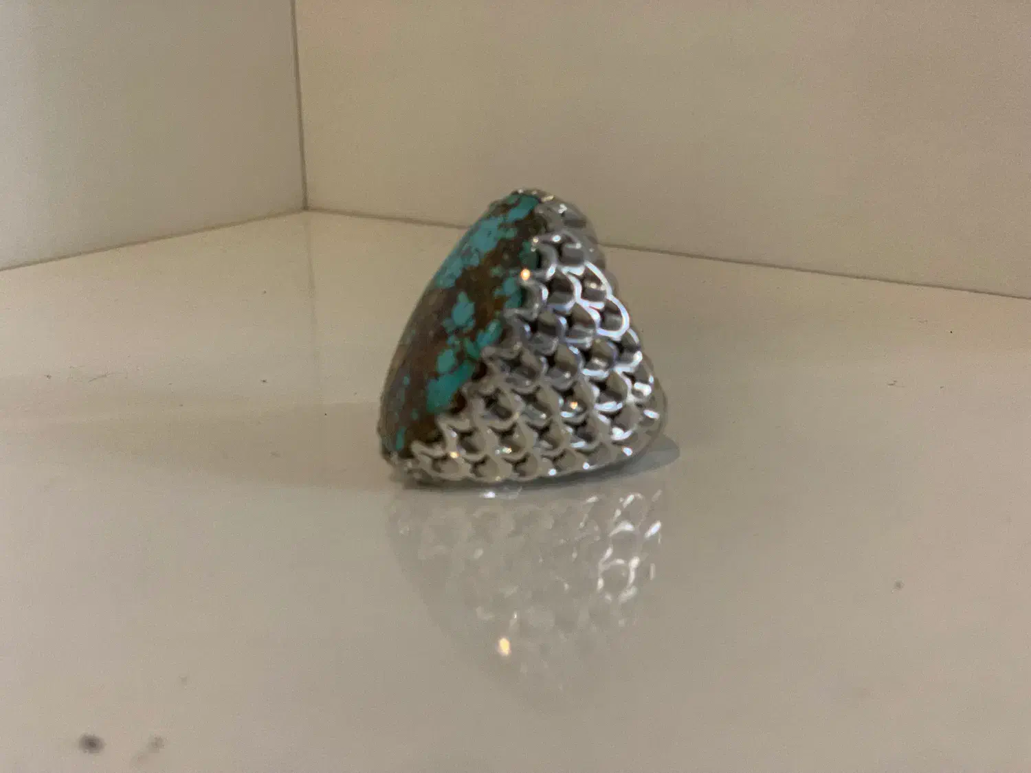 انگشتر فیروزه دستساز به قیمت مناسب|جواهرات|تبریز, |دیوار