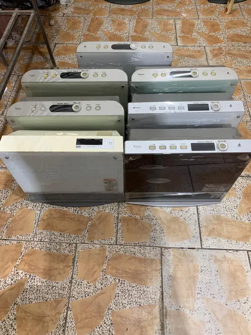 بخاری ژاپنی جلو شیشه|بخاری، هیتر، شومینه|یزد, |دیوار