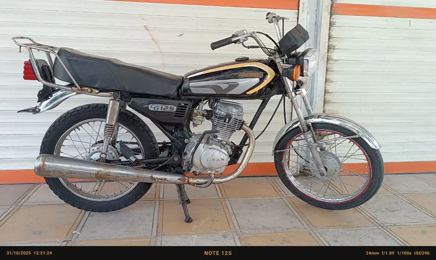 موتور 125پوسه روغنی|موتورسیکلت|جوانرود, |دیوار