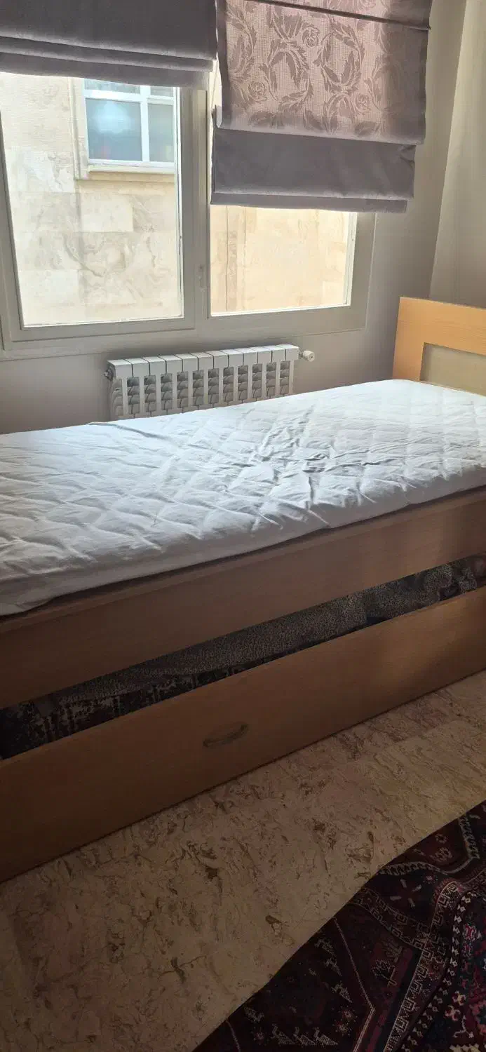 فروش ست تختخواب و میز تحریر|تخت و سرویس خواب|تهران, قیطریه|دیوار