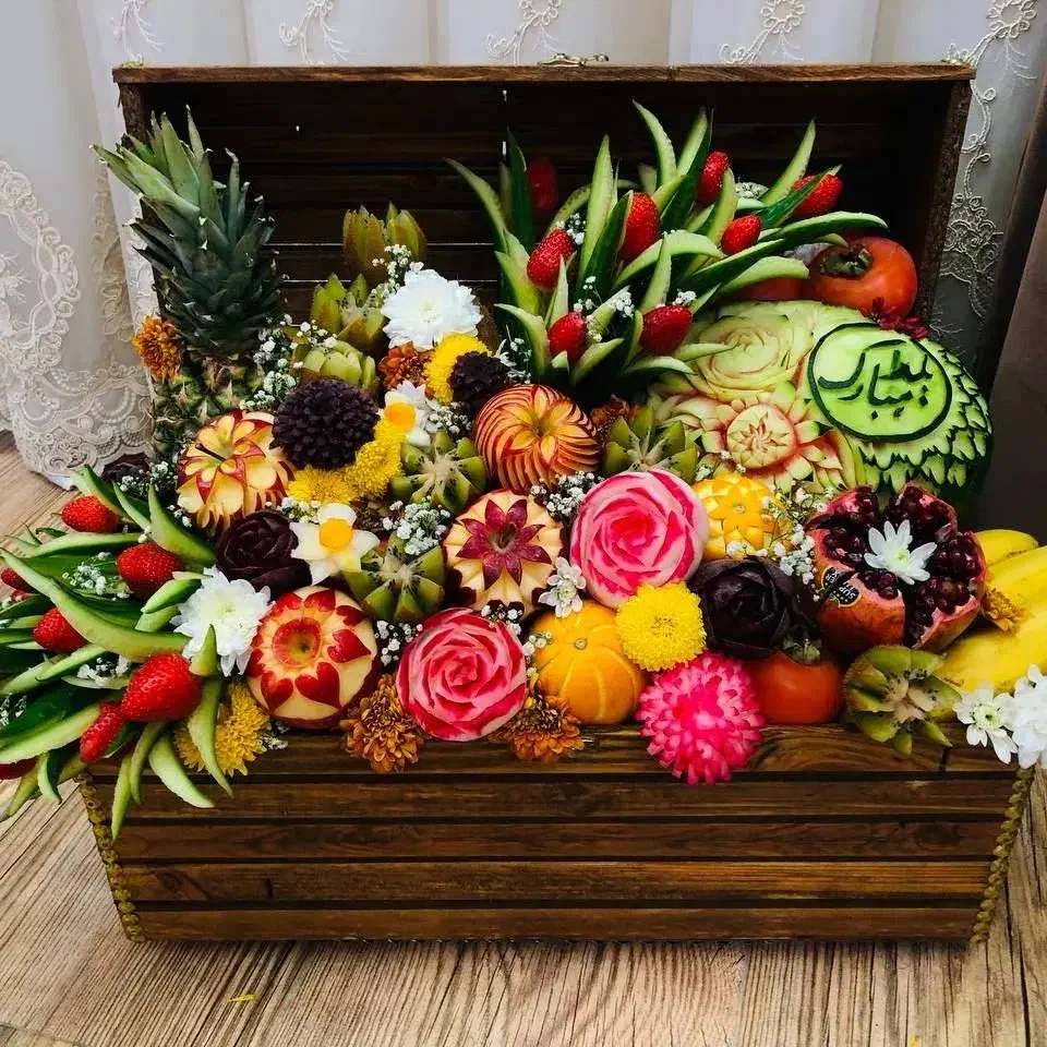 میوه آرایی(گل آرایی)شب یلدا|خدمات پذیرایی، مراسم|اصفهان, بهارستان (مخابرات)|دیوار