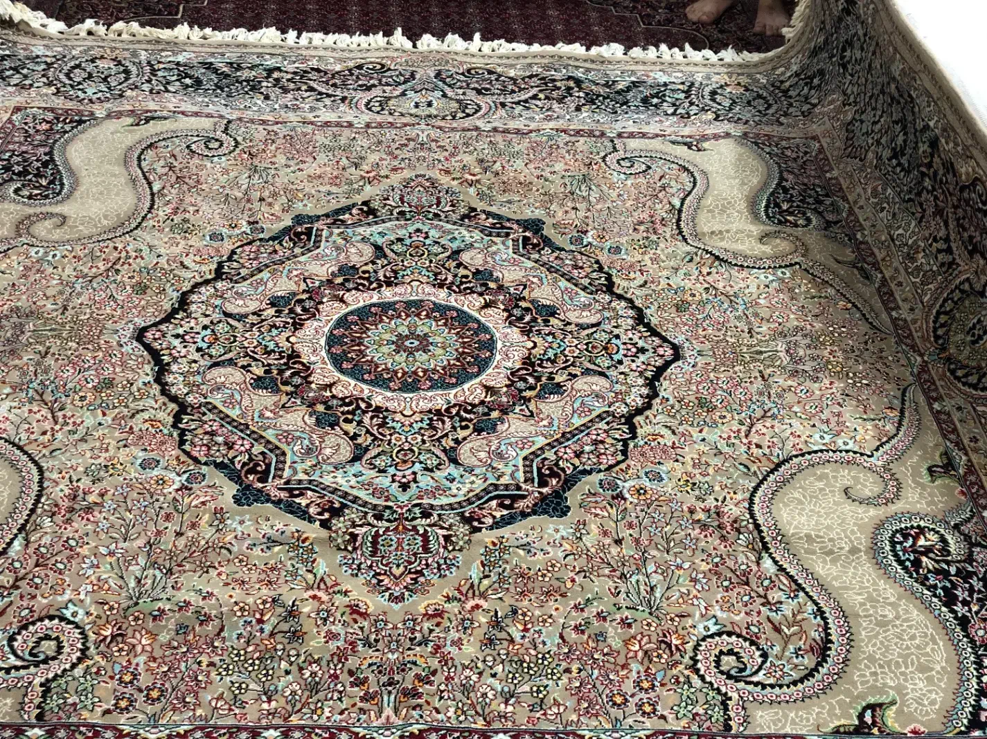 فرش ماشینی ۹متری آرا مشهد. تراکم ۱۰۰۰|فرش|تهران, آشتیانی|دیوار