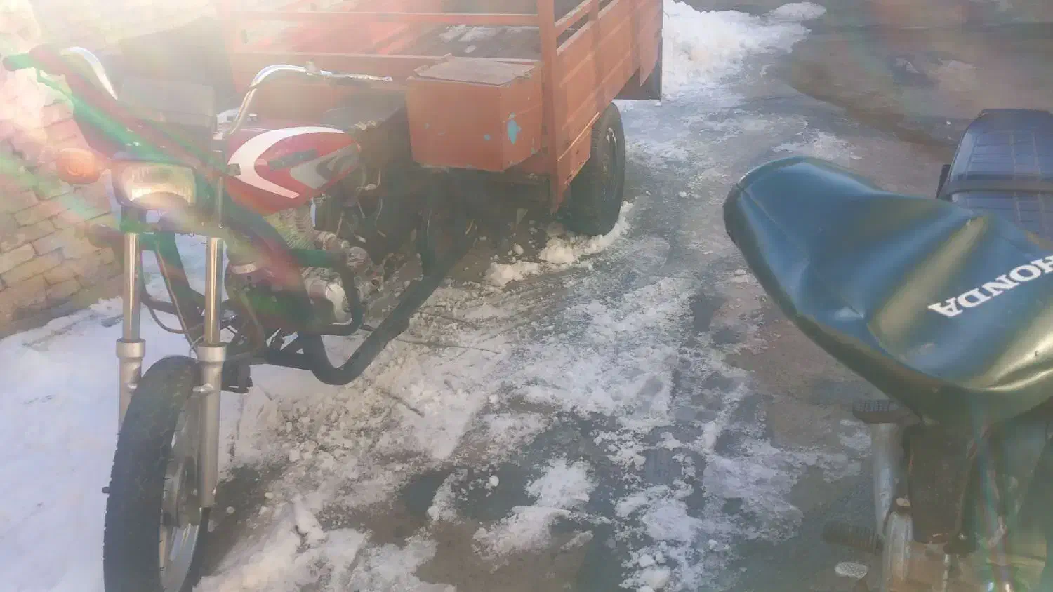 سه چرخه|موتورسیکلت|اهر, |دیوار