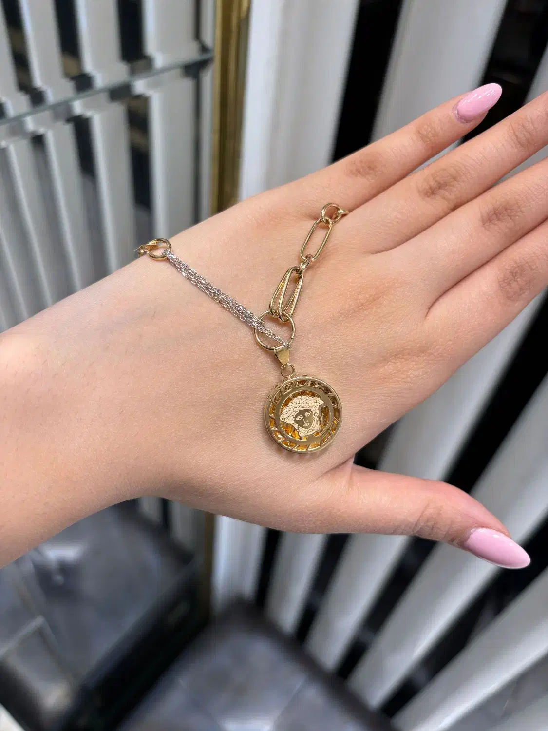 گردنی طلا اسپرت قدری گلد|جواهرات|بهبهان, |دیوار