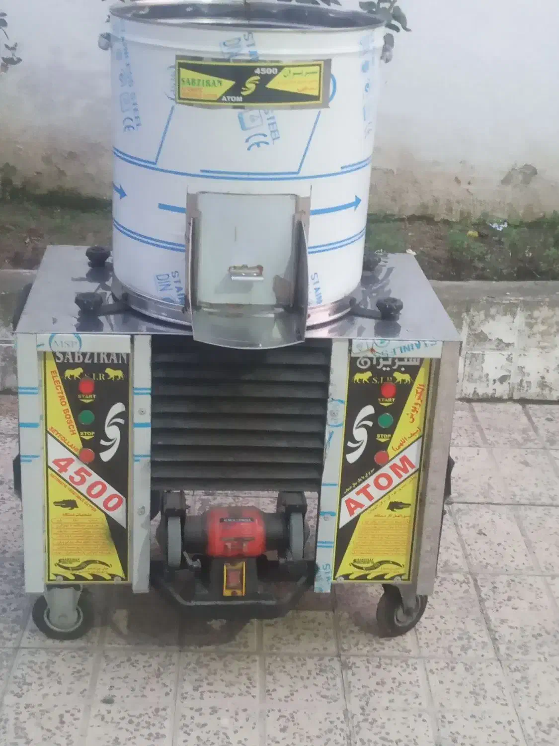 سبزی خردکن سبز ایران ۱۰ کیلویی|ماشینآلات صنعتی|دابودشت, |دیوار