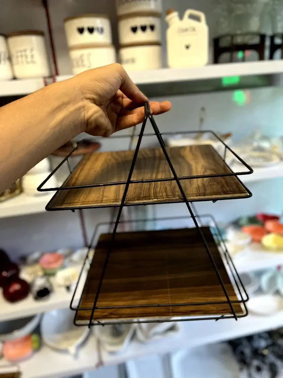 شلف فلزی|آب‌چکان و نظم‌دهنده ظروف|اصفهان, گرکان|دیوار