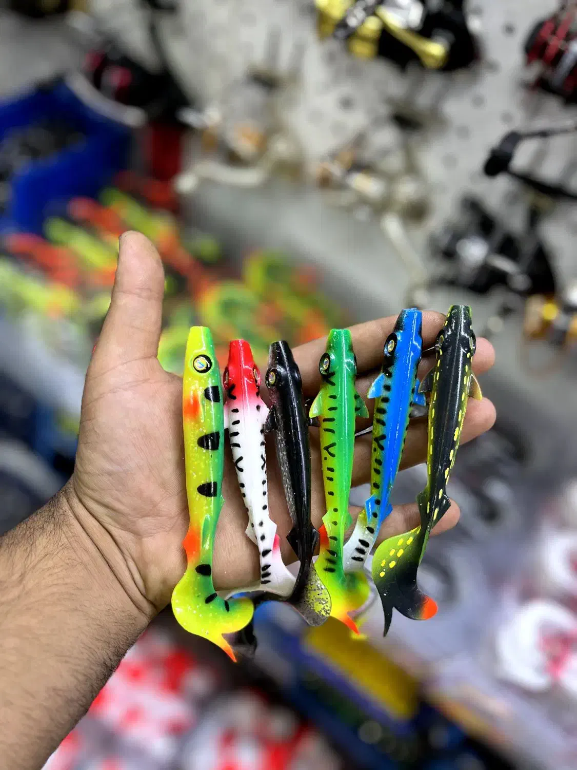 طعمه دم خروسی ۱۵ سانت مخصوص اردک ماهی|ماهیگیری|تبریز, |دیوار