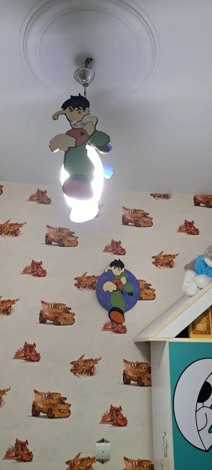 لوستر ریموت دار ولوستر۴تاییsmd واتاق کودک هالوژن|لوستر و چراغ آویز|اسلامشهر, شهرک سعیدیه|دیوار