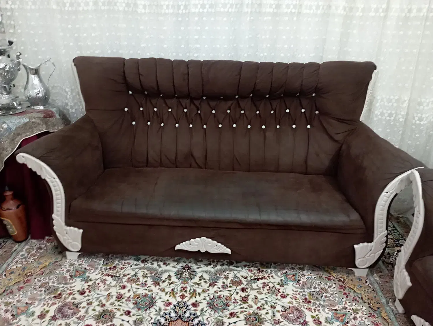 مبل هفت نفره سالم|مبلمان خانگی و میز عسلی|چناران, |دیوار