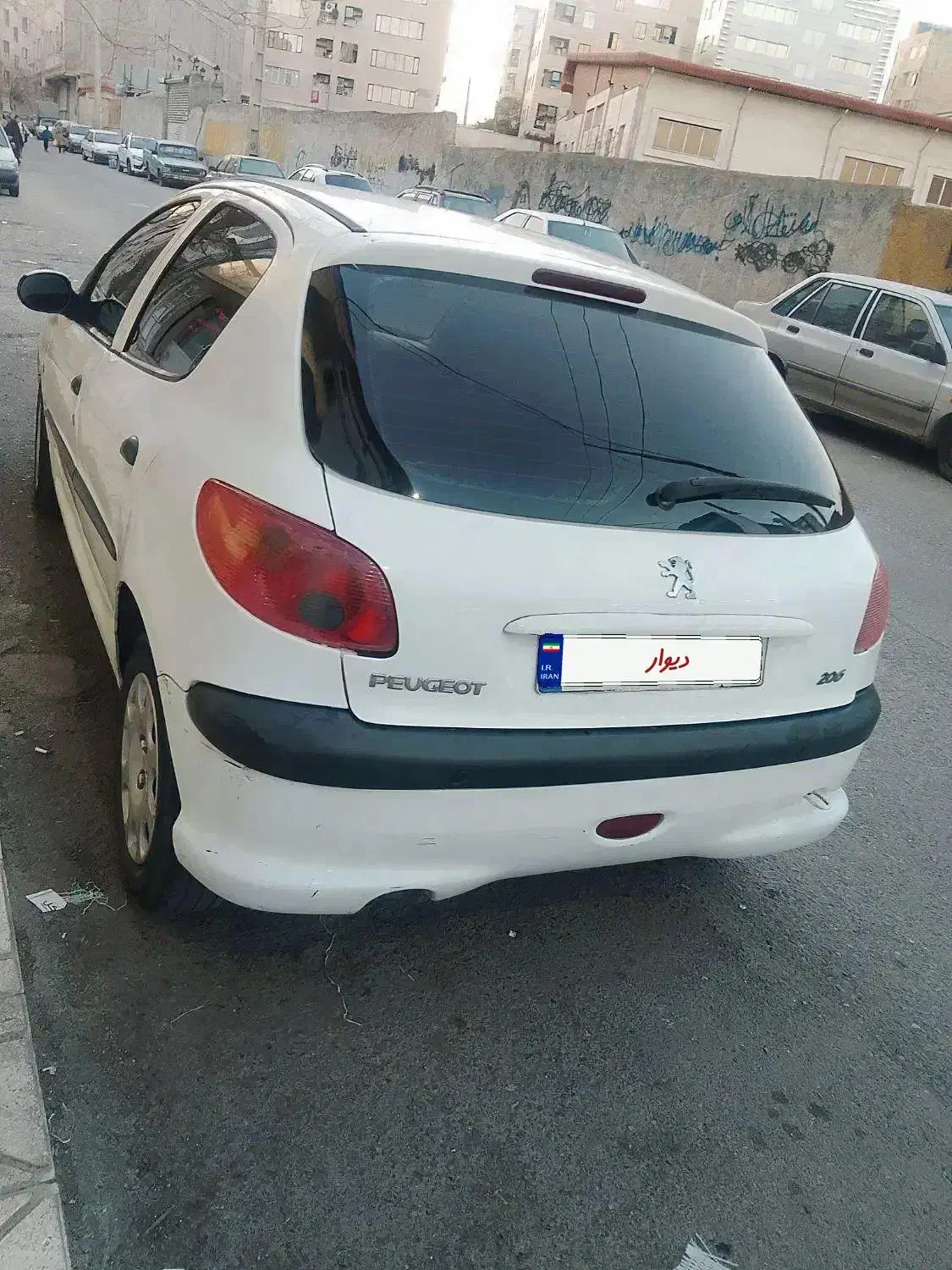 206 تیپ پنج مدل   94|خودرو سواری و وانت|قدس, شهر‌قدس|دیوار