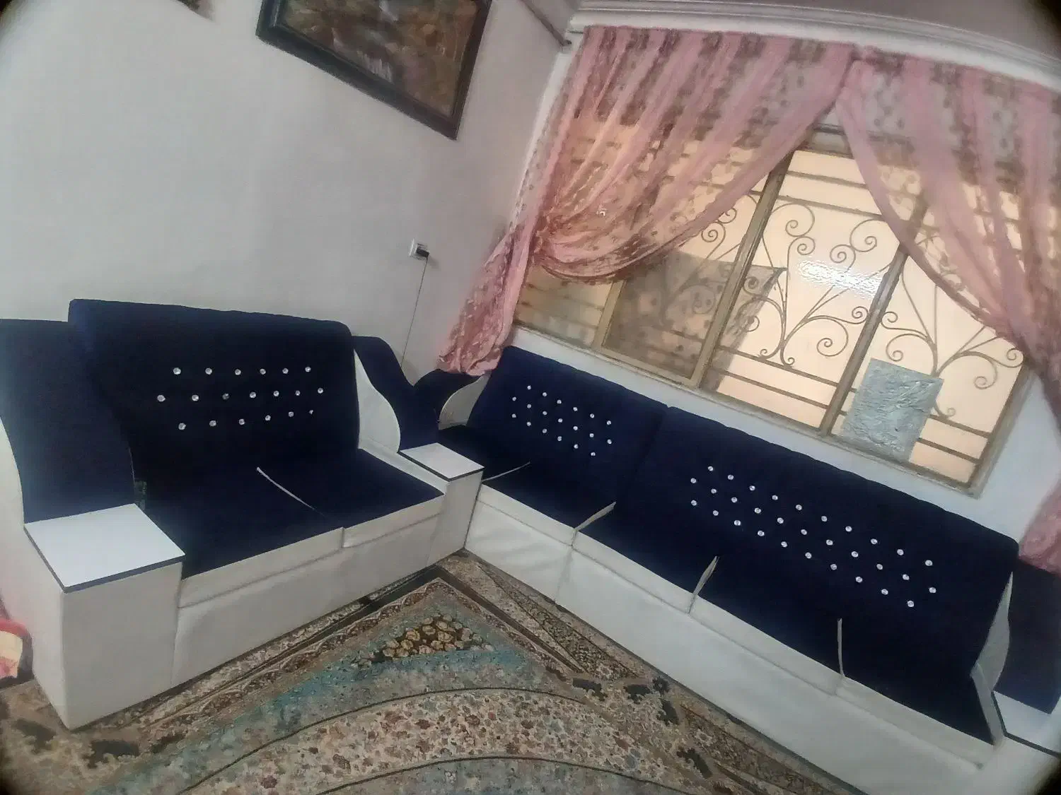مبل ۷ نفره تمیز ونو جنس مخمل|مبلمان خانگی و میز عسلی|مشهد, شهید جنگی|دیوار