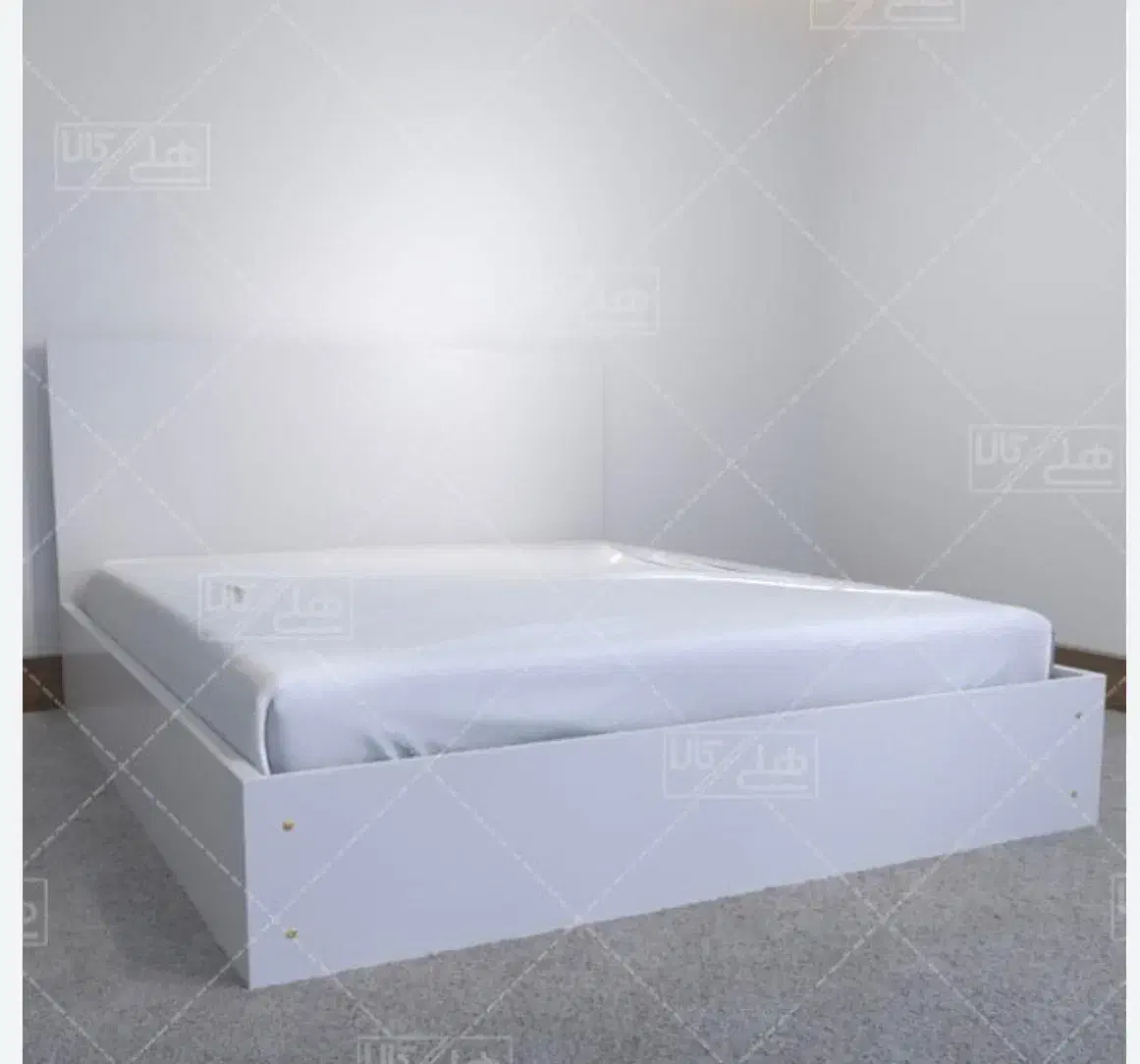 تخت خواب دونفره سفید|تخت و سرویس خواب|ری, عباس‌آباد|دیوار