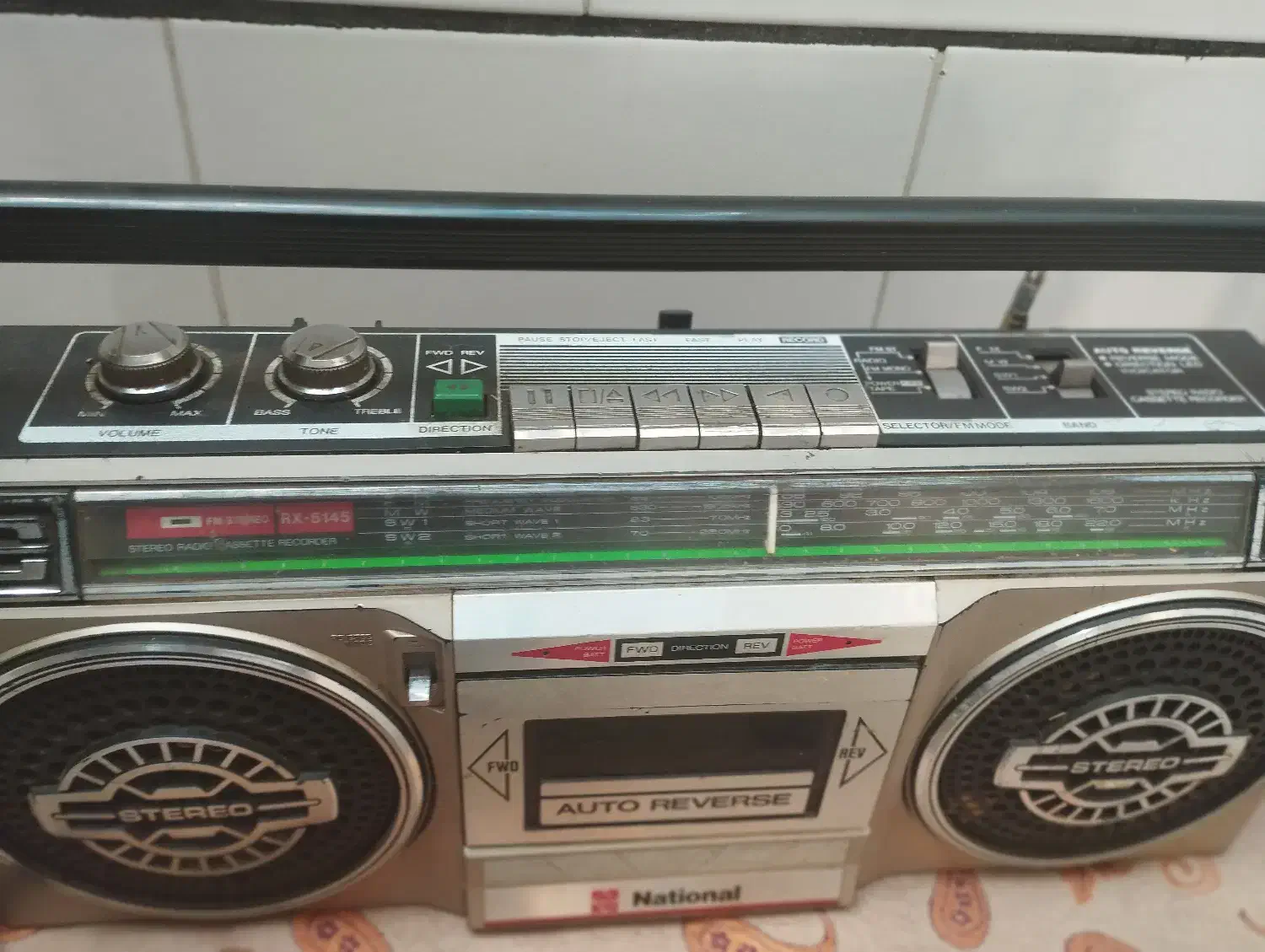 رادیو ظبط ناسیونال ژاپن|سیستم صوتی خانگی|بهبهان, |دیوار