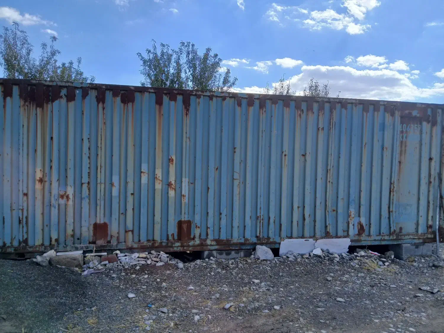 دوعددکانتینر۱۲مترو۶متری|عمدهفروشی|گچی, |دیوار