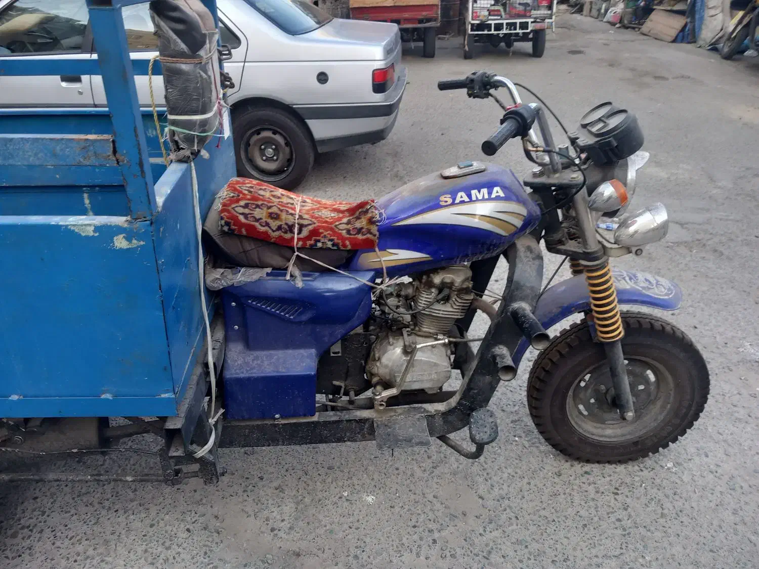 موتور سه چرخ ۲۰۰ سما|موتورسیکلت|تهران, عباسی|دیوار