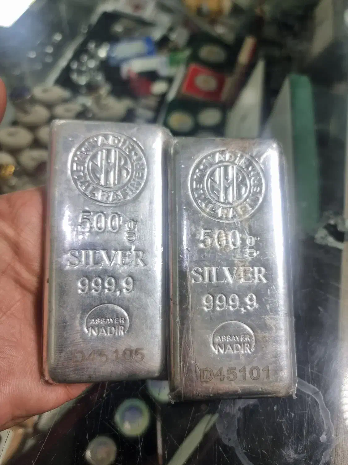 خرید و فروش نقره ساچمه و شمش نقره|جواهرات|قم, ارم|دیوار