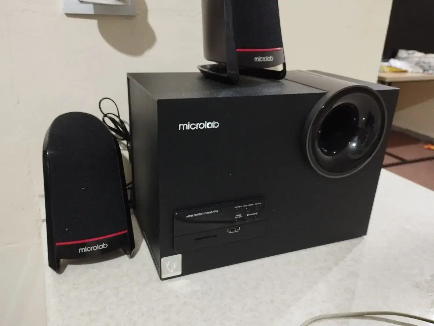 اسپیکر کامپیوتر میکرولب فلش خور و بلوتوث|سیستم صوتی خانگی|تهران, شهرک ولیعصر شمالی|دیوار