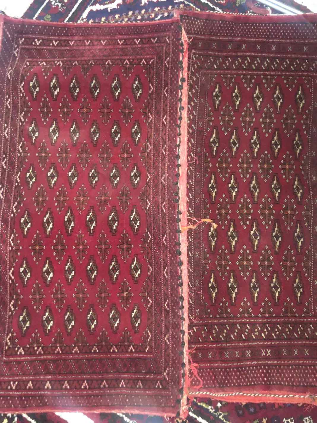 ۴ عدد پشتی دست بافت|پشتی|تهران, ابوذر|دیوار